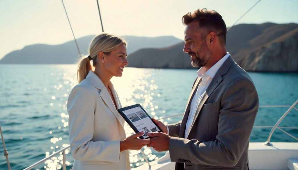 role of a yacht broker Mediterranean 2025