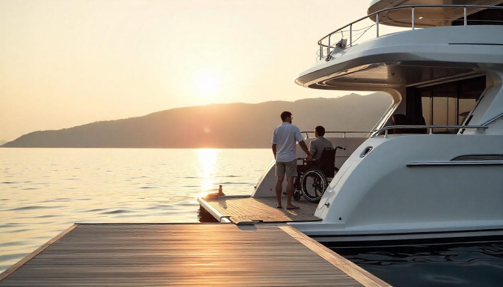 Přístupný jachting: Řešení pro cestující se zdravotním postižením