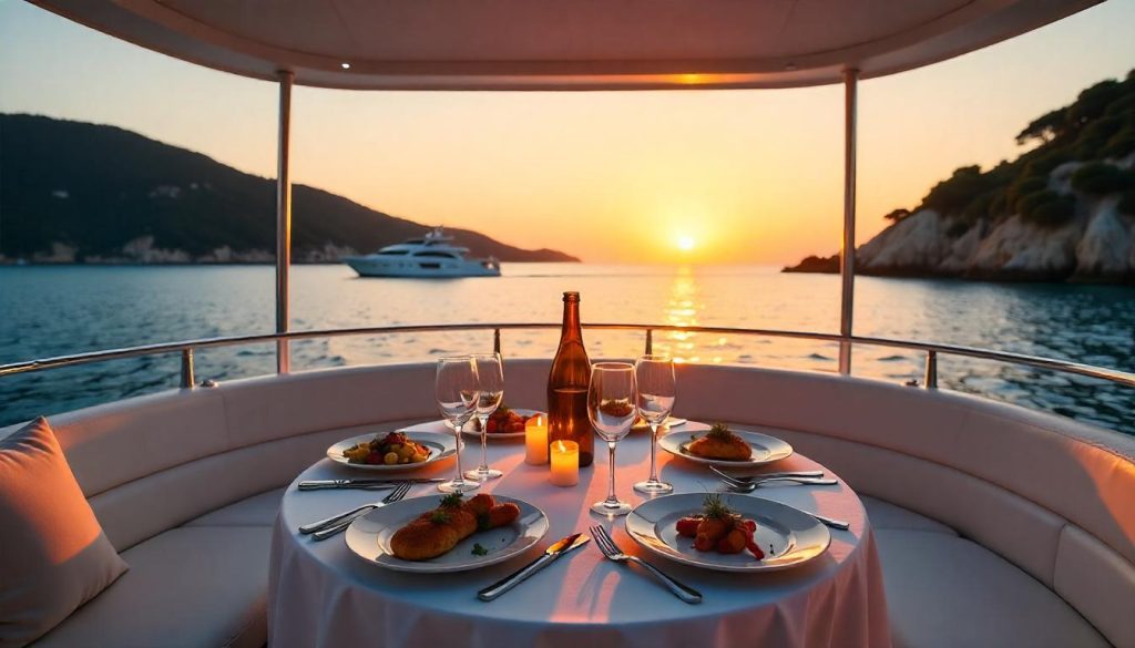 Yacht Chartering for Food and Wine Tours