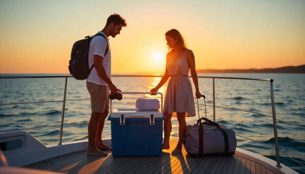 what to pack for yacht charter being arranged on board