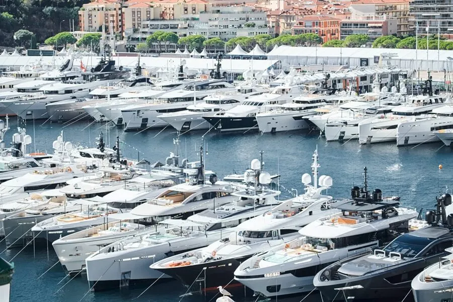Major Superyachts at the Monaco Yacht Show