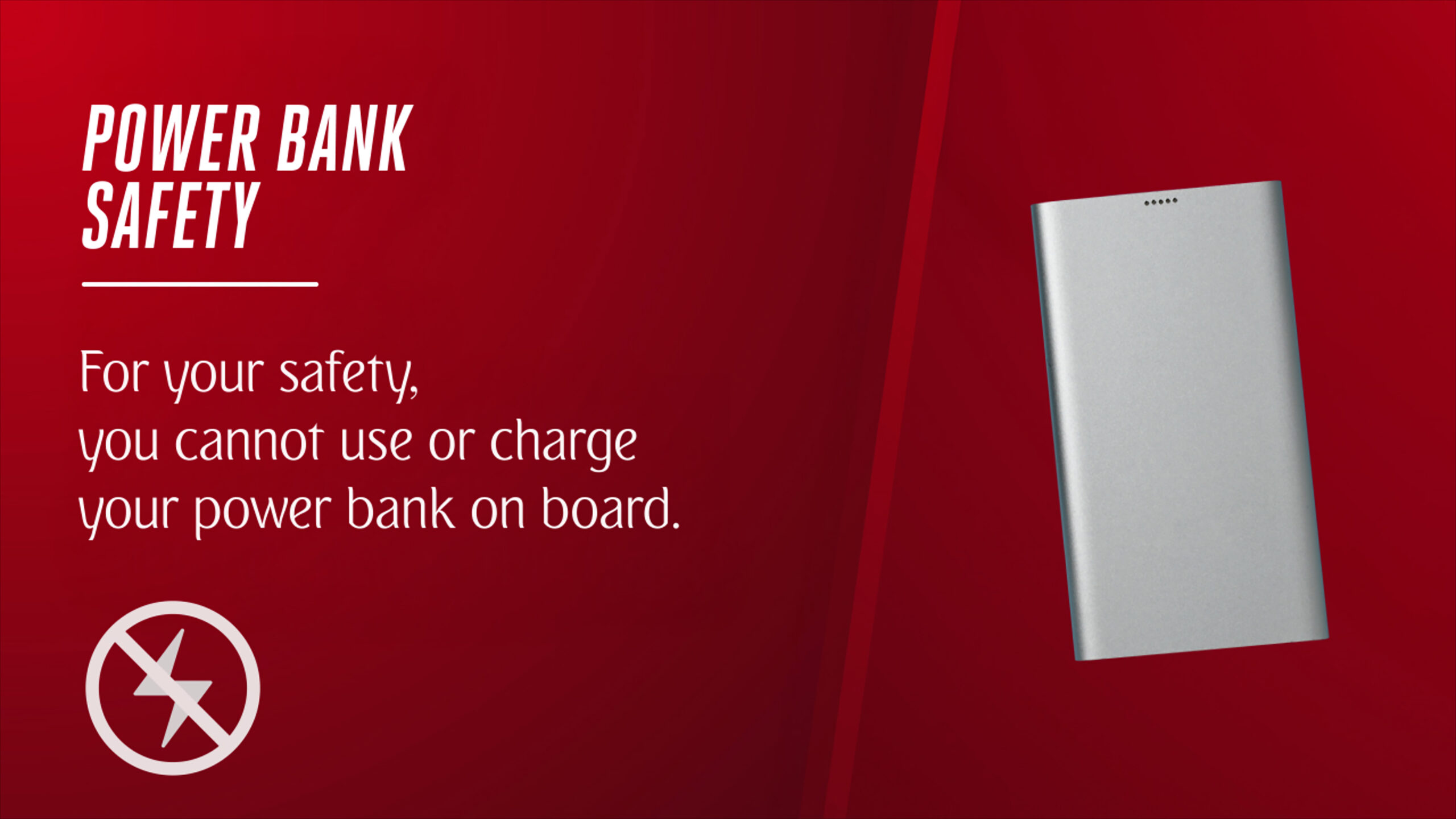 New Power Bank Usage Rules on Emirates Flights
