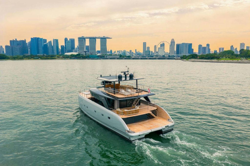 Bluegame BGM75 Multihull Yacht Unveiled in Asia-Pacific