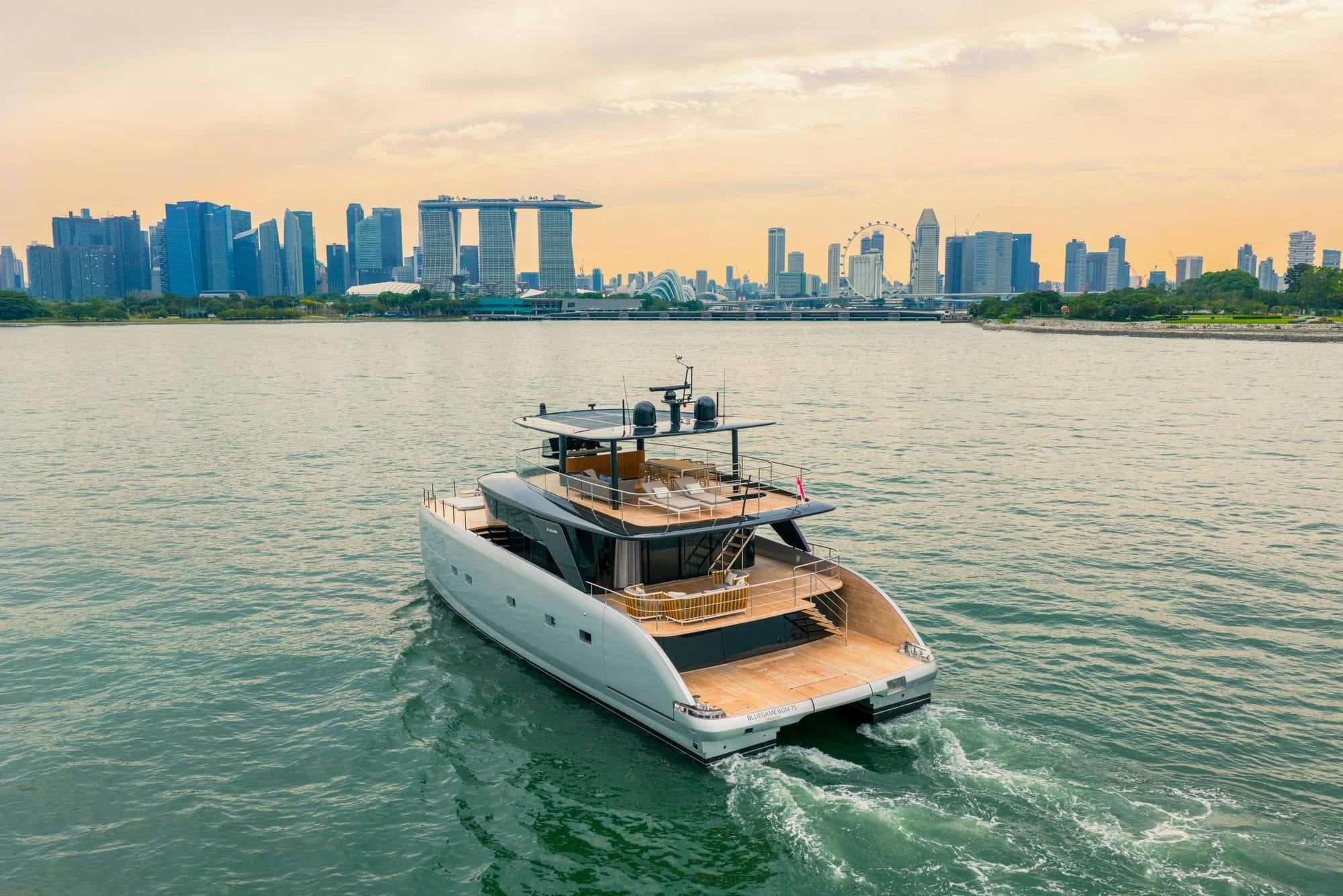 Bluegame BGM75 Multihull Yacht Unveiled in Asia-Pacific