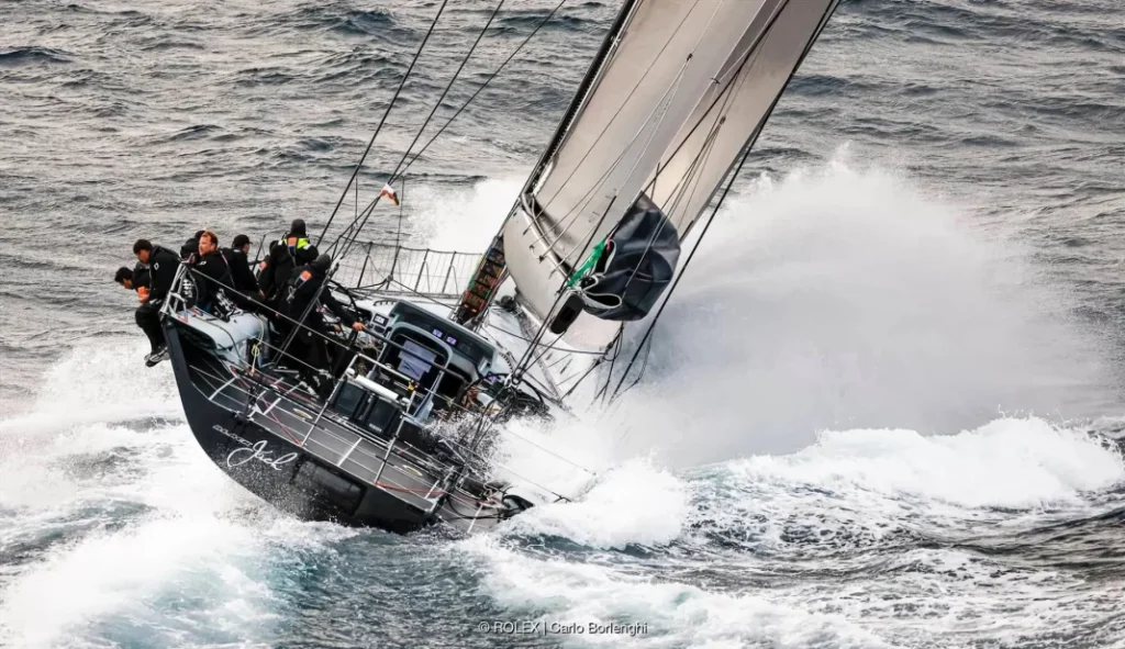 Black Jack 100 Dominates the Monohull Class at Fastnet Race