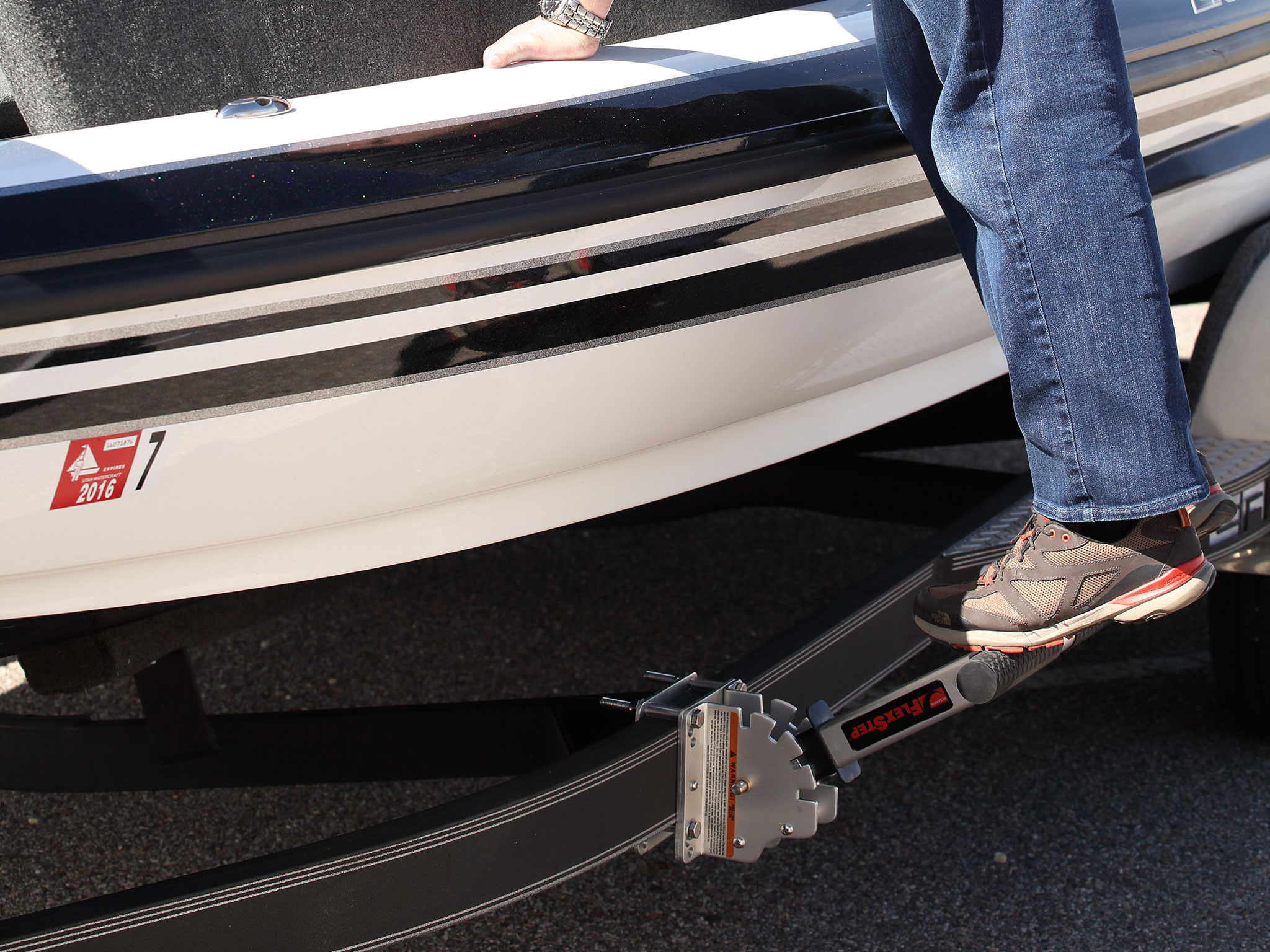 Innovative Trailer Step for Boating Enthusiasts