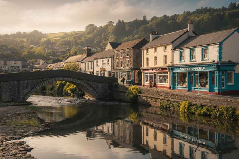 Cowbridge: A Quaint Welsh Town Flourishing with Markets and Gardens