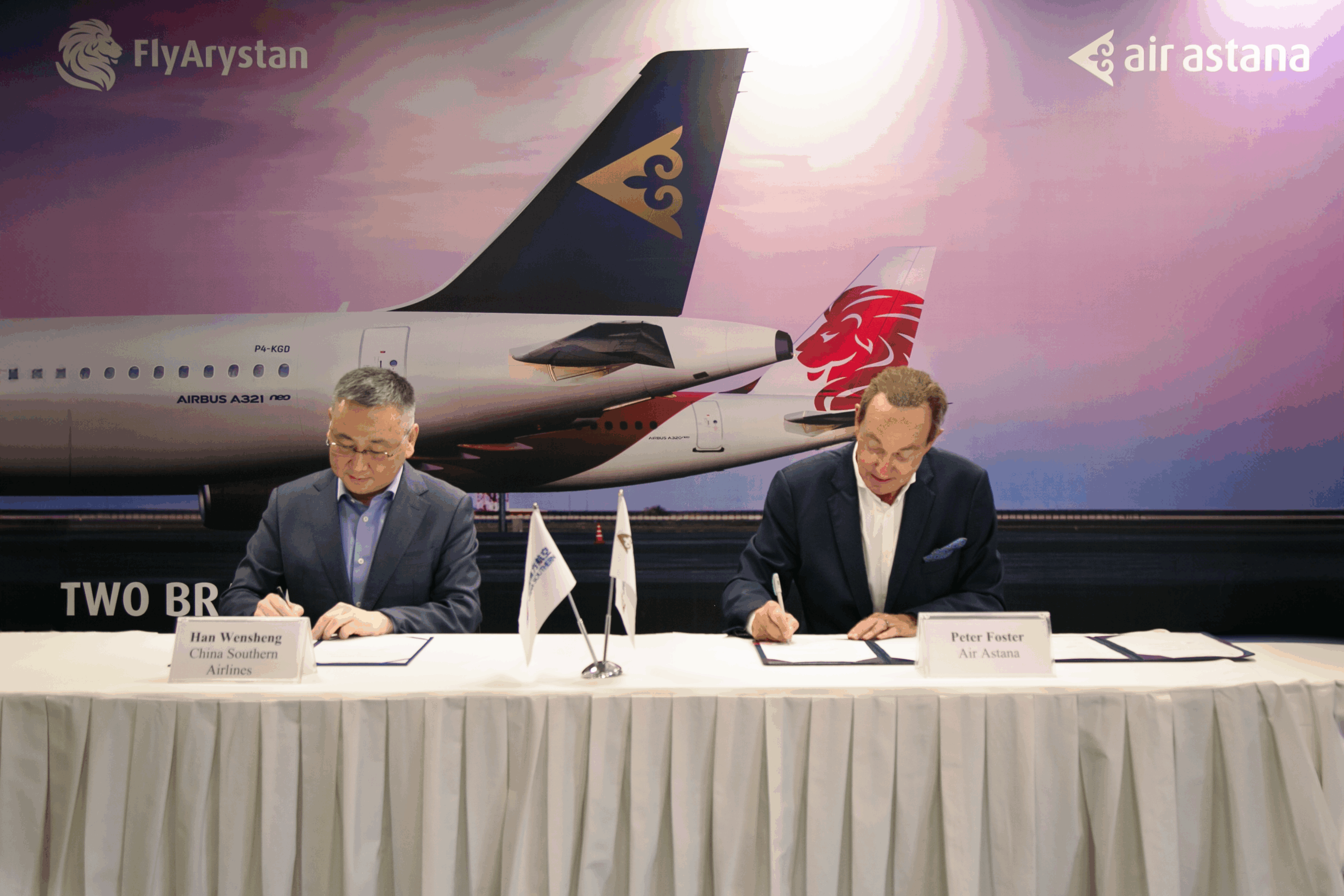 Air Astana and China Southern Airlines Forge New Path