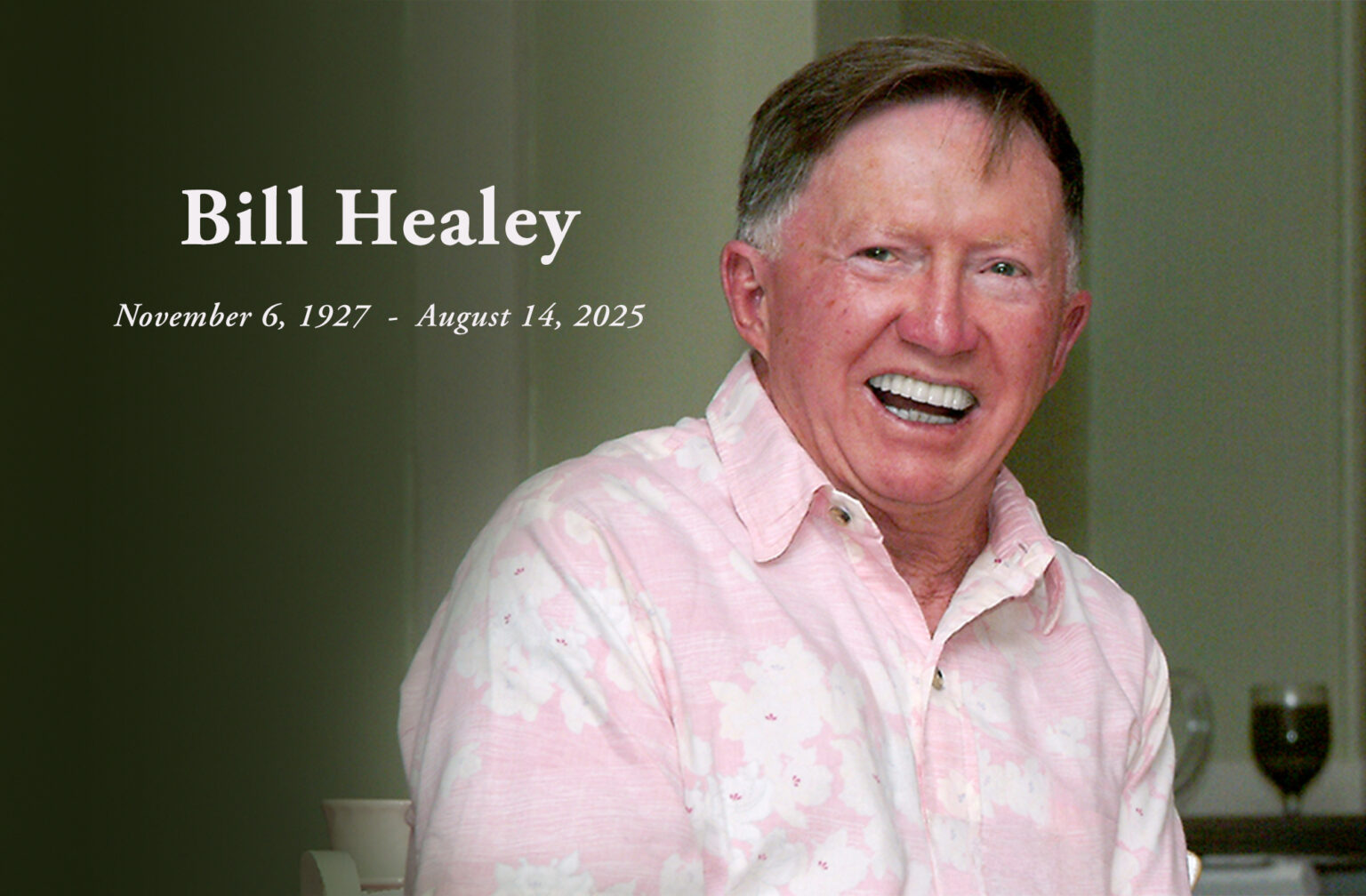 Remembering the Visionary Bill Healey