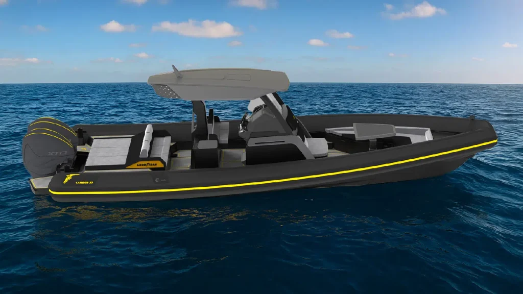 Goodyear Sets Sail with the Carbon 35 Yacht
