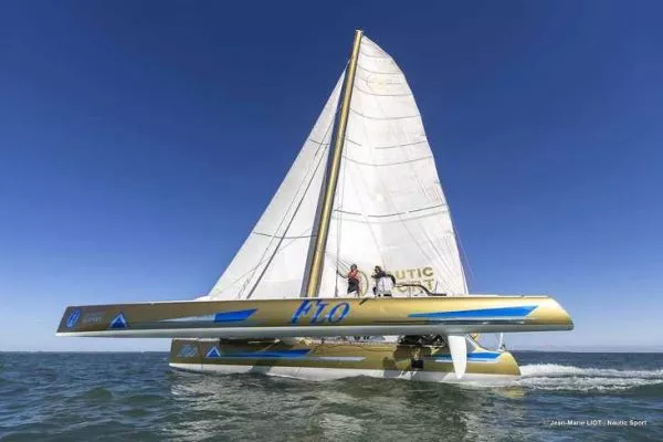 Éric Loizeau Sets Sail Again on the Flo Trimaran for Route du Rhum 2026