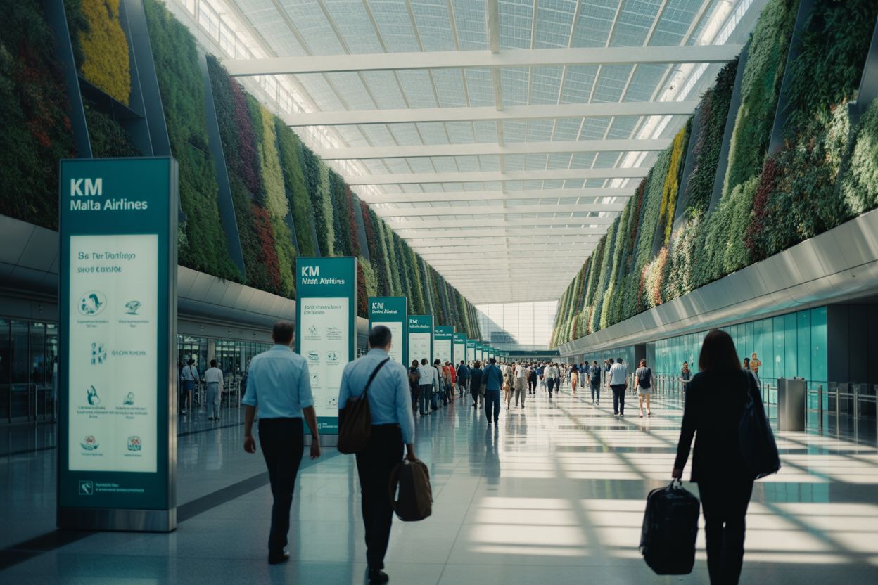 KM Malta Airlines Takes First Place in Heathrow’s Quieter and Greener Rankings