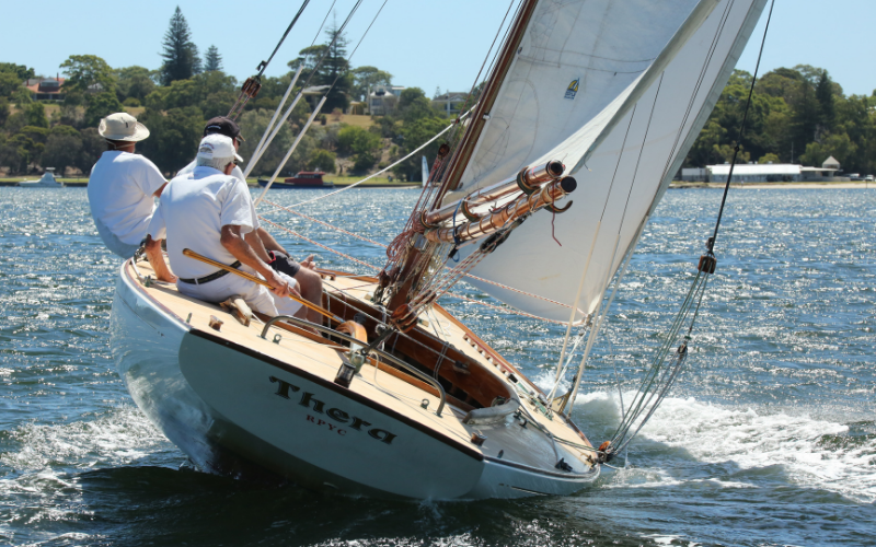 The Incredible Journey of the Thera Sailboat