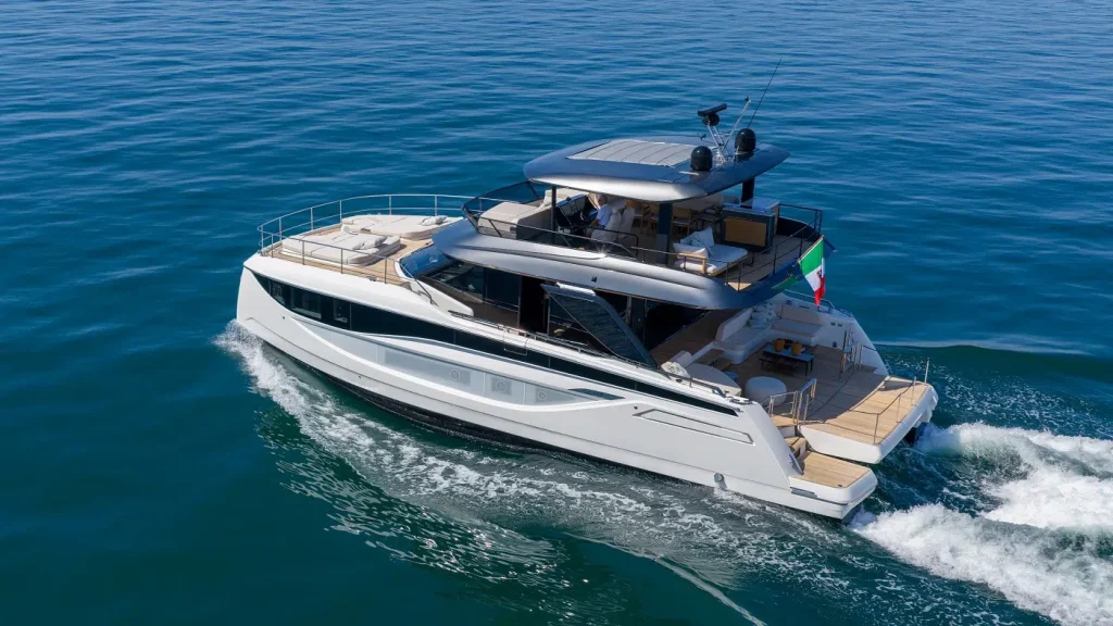 Experience the Exceptional Prestige M7 Power Catamaran