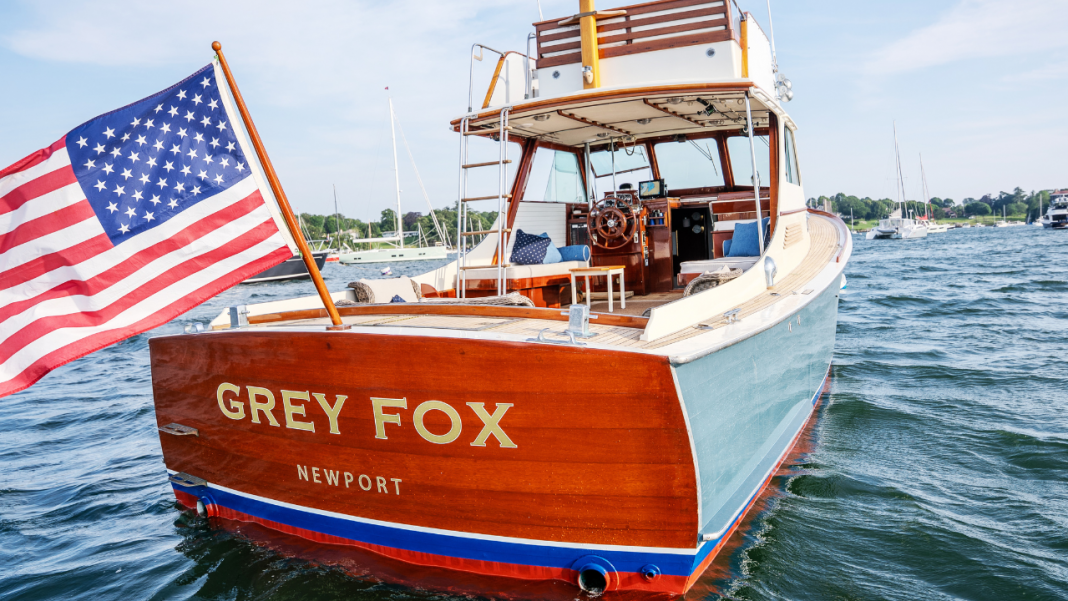 Revitalizing the 1960s S&S Sportfisher, Grey Fox
