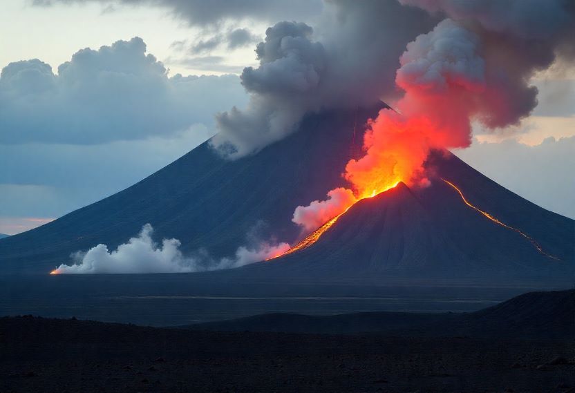 The Earthquake and Volcano Eruption in Kamchatka