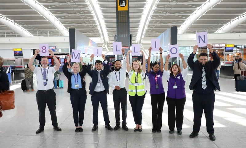 Heathrow Airport Sets New Passenger Record with Over 8 Million Travelers in August