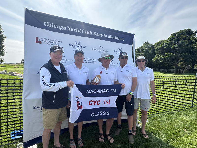 Five California Sailors Claim Victory in Chicago-Mackinac