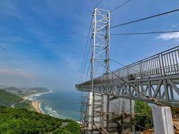 India’s Record-Breaking Glass Skywalk Bridge Set to Dazzle in Vizag