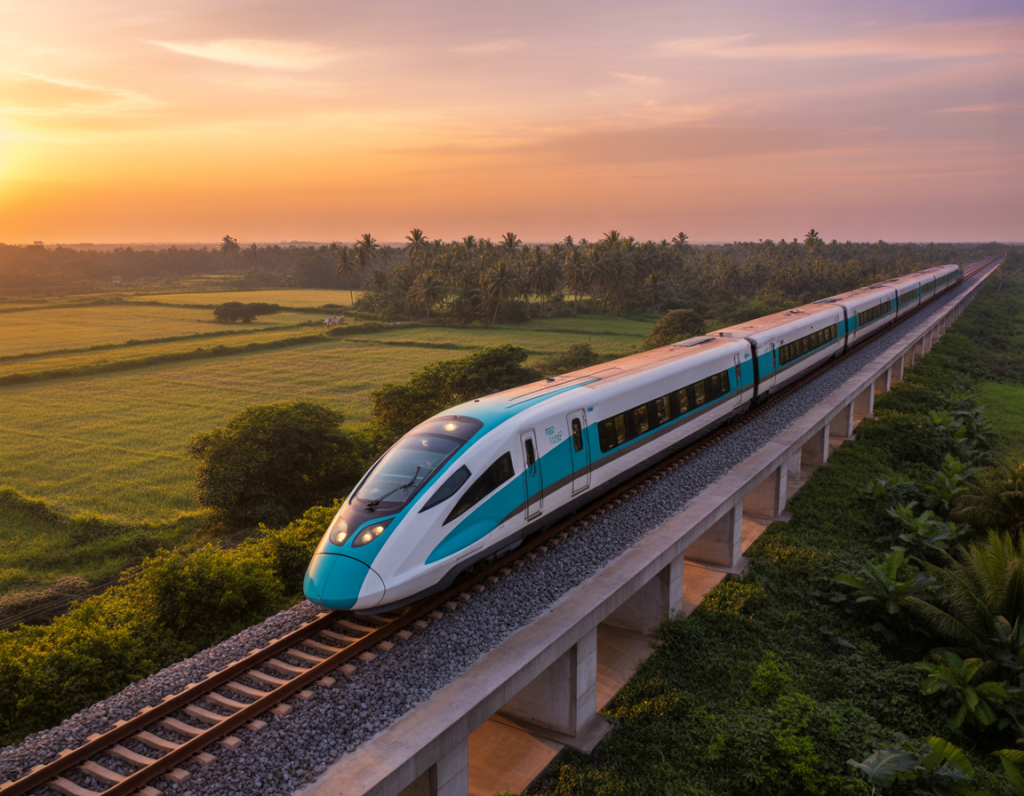 Upcoming Bullet Train to Connect South India’s Key Cities