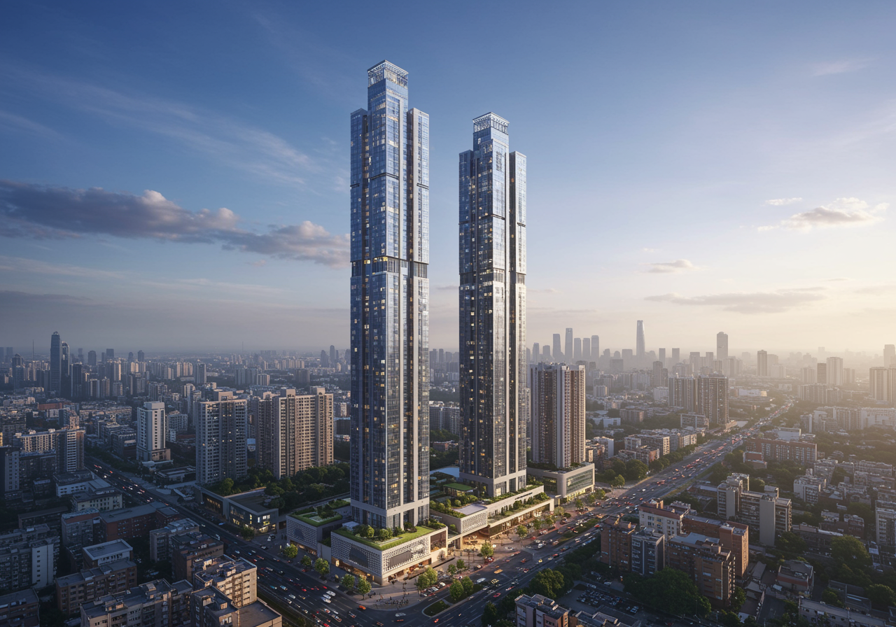 India’s Plans to Develop Skyscrapers Near Airports Inspired by Global Cities