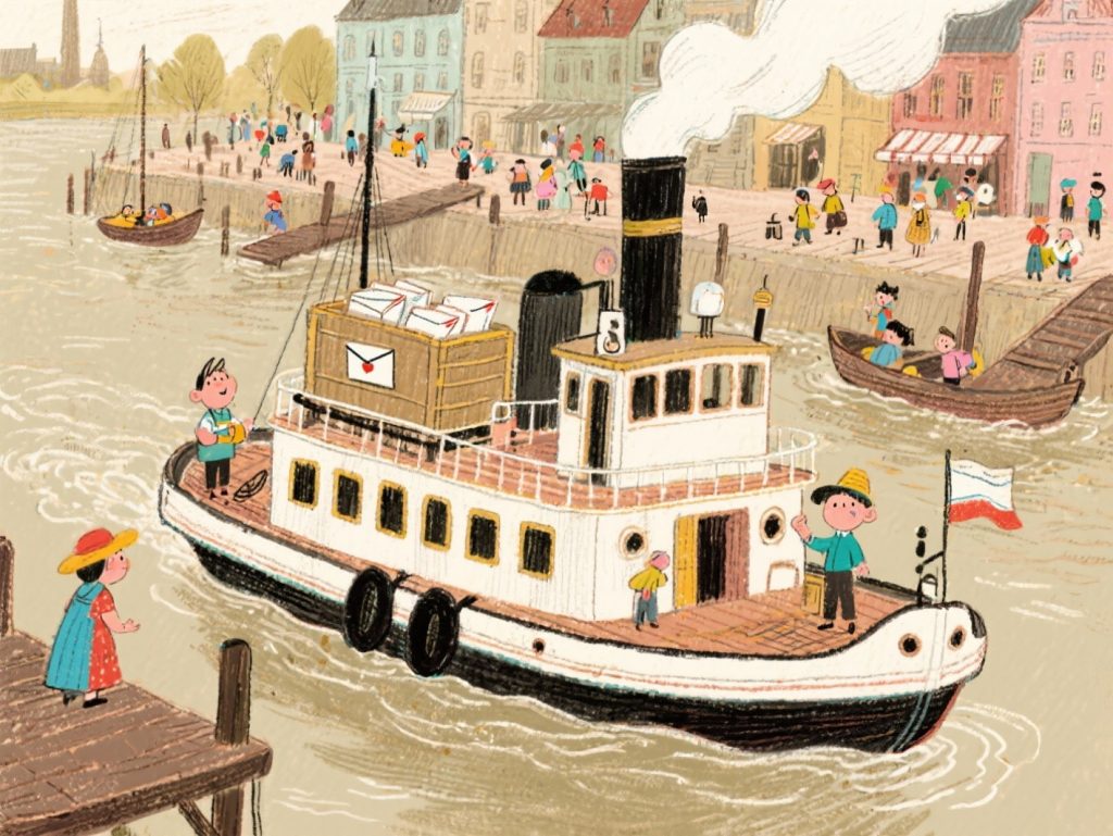 How Steamboats Transformed Mail Delivery and Waterway Travel