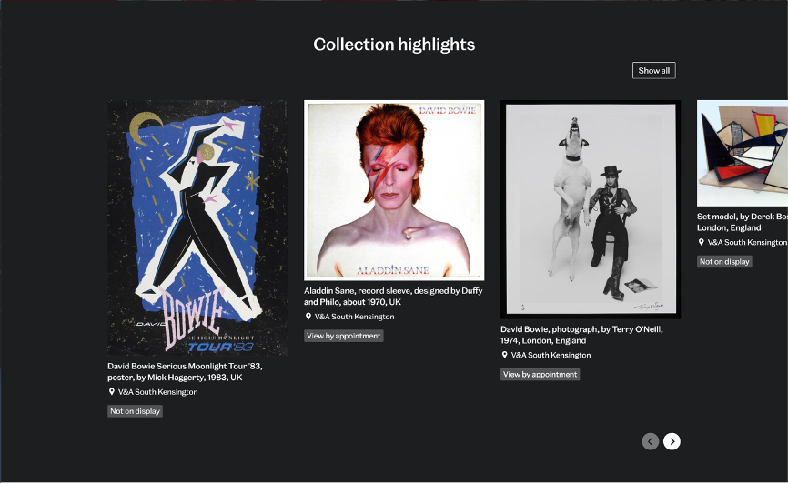 V&A Revamps Online From the Collections Pages for Deeper Engagement