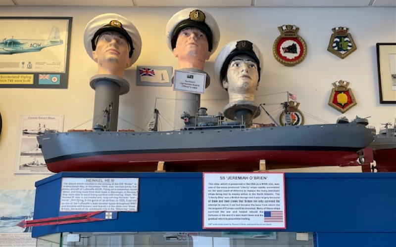 Liberty Ship Model Unveiled in Oban, Scotland