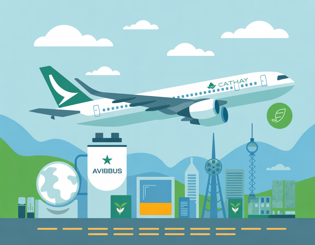 Cathay Group and Airbus Collaborate to Advance Sustainable Aviation Fuel Production