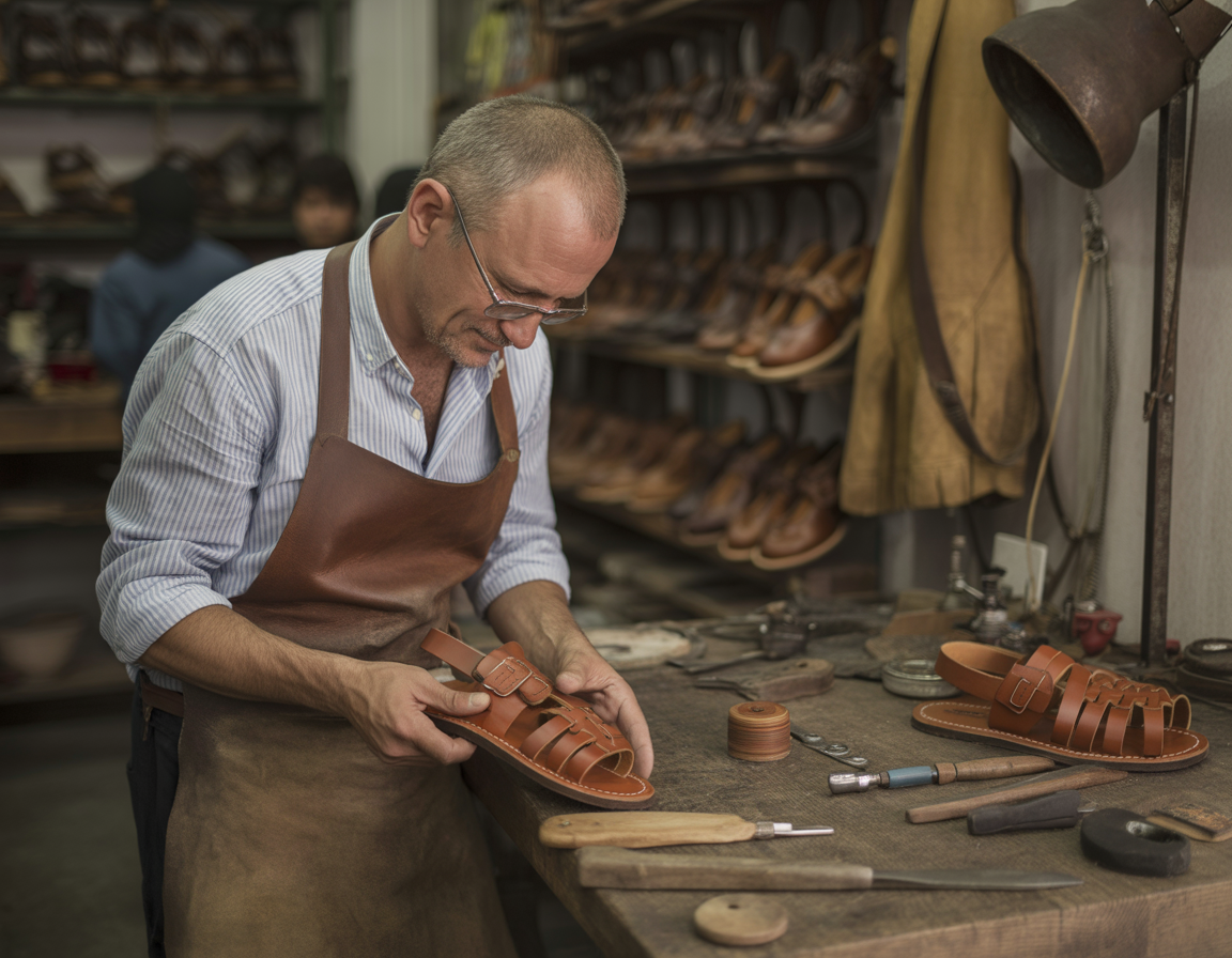 The Craftsmanship Behind Fethiye’s Traditional Gömbe Sandals
