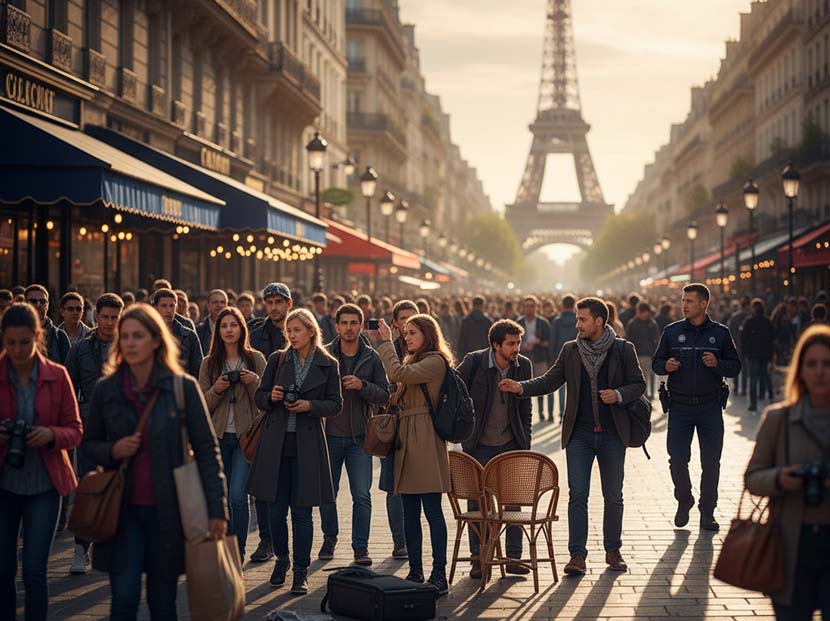 Crime Surges in Key European Cities Signal New Challenges for Tourists