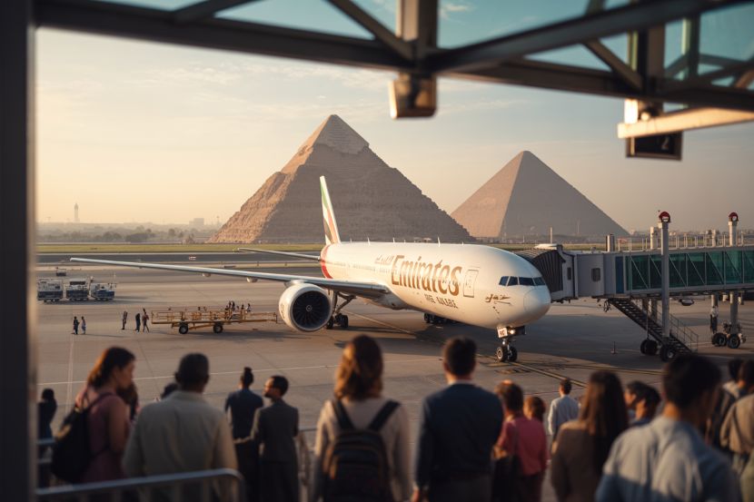 Emirates Launches New Flight Linking Dubai and Cairo with Key Asian Routes