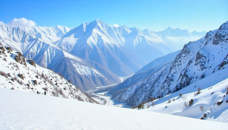 Exploring the Icy Wonders of India’s Himalayan Gems in Winter