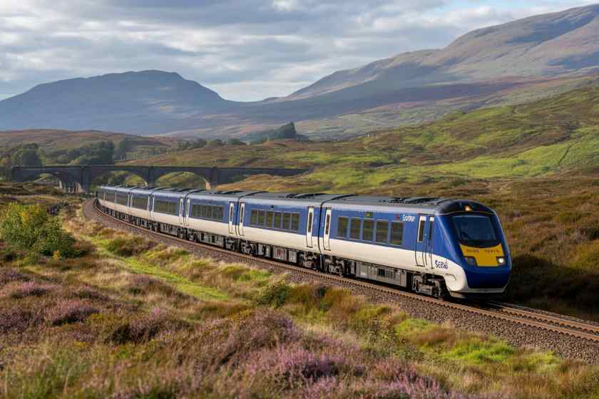 Experience Scotland’s New Sustainable Suburban Trains by ScotRail