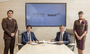 Etihad Airways breidt Viasat Amara-netwerk uit voor verbeterde passagiersconnectiviteit