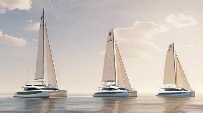 Aquila 50 Sail: hybrid power meets cruising catamaran