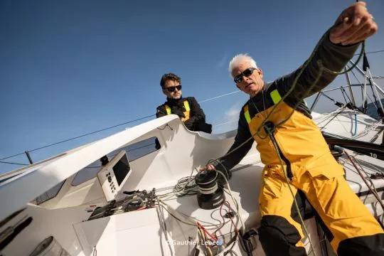Vincent Riou Readies Class40 Pierreval for Transat
