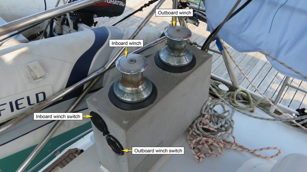 Electric winch failure prompts safety guidance for yachts