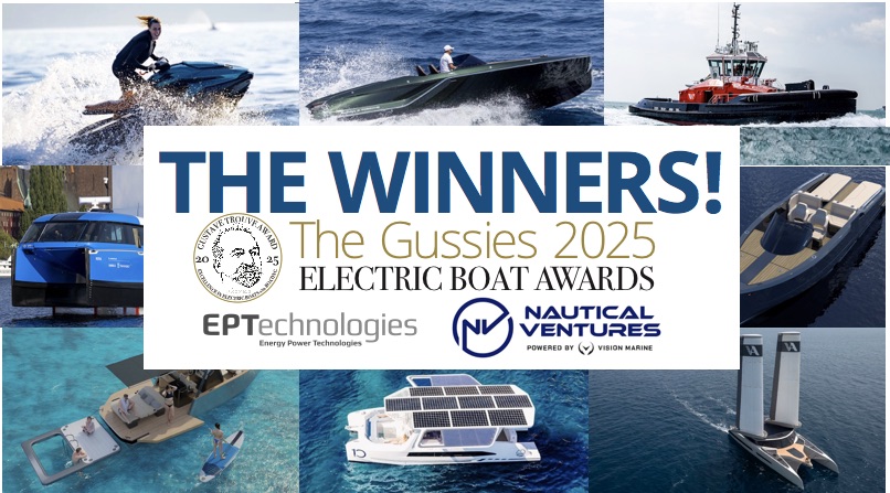 Gussies 2025 — Awarded Electric Boats and Trends