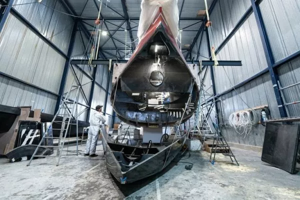 How Charal 2's IMOCA Hull Was Rebuilt