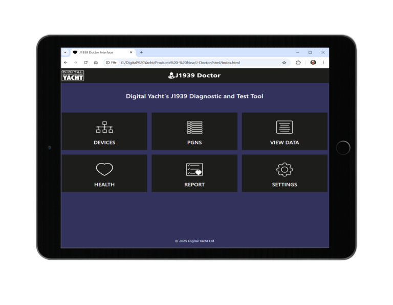 Digital Yacht unveils J1939 Doctor onboard diagnostic tool