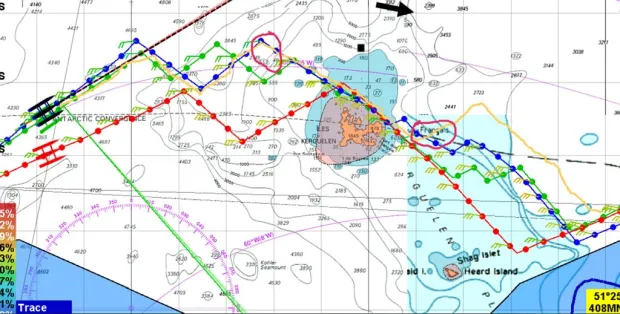 Sodebo 3 Keeps Record Pace Beyond Kerguelen