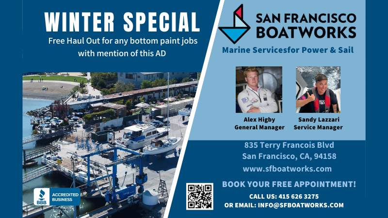 San Francisco Boatworks launches winter maintenance special