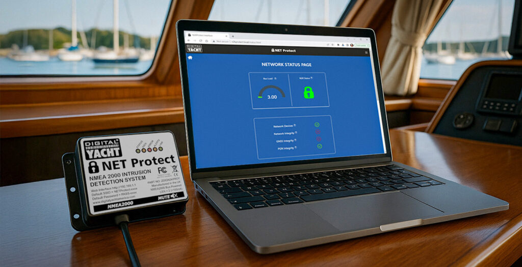 NET Protect links to Garmin OneHelm for nonstop NMEA 2000 monitoring