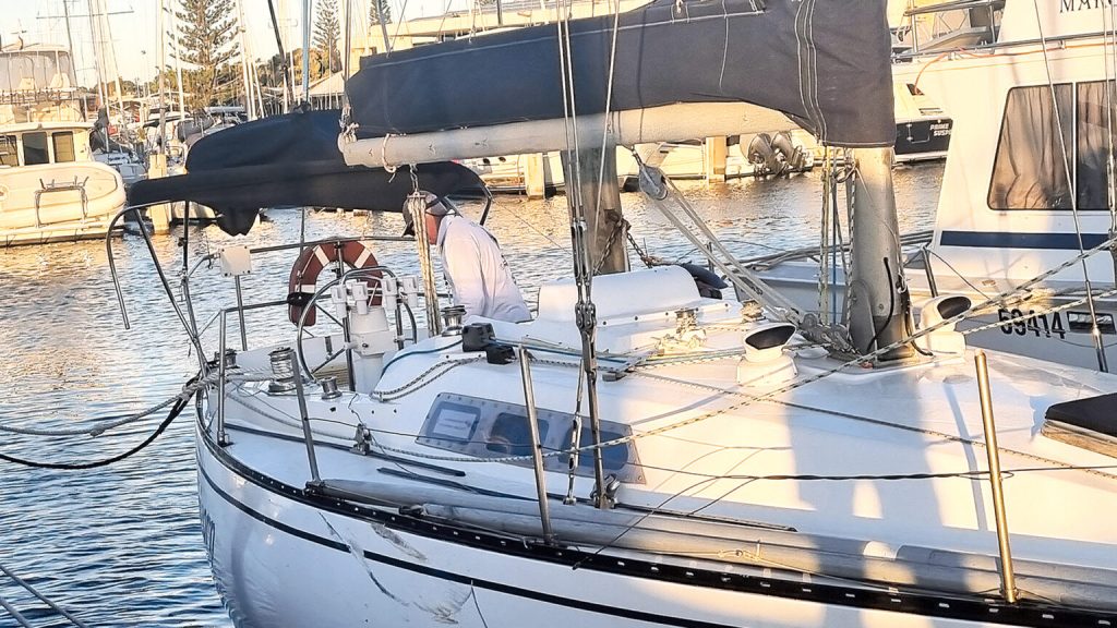 Race-night collision: Bavaria 40 vs UFO 34 Unicorn