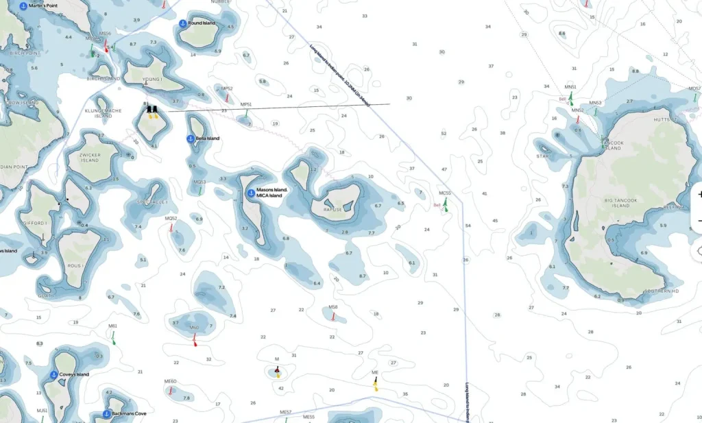 Orca App Navigation: charts, radar and AIS insights