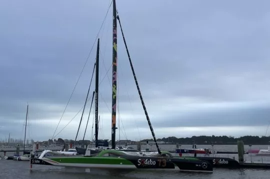 Sodebo Ultim 3 Arrives in Lorient: Damage and Next Steps