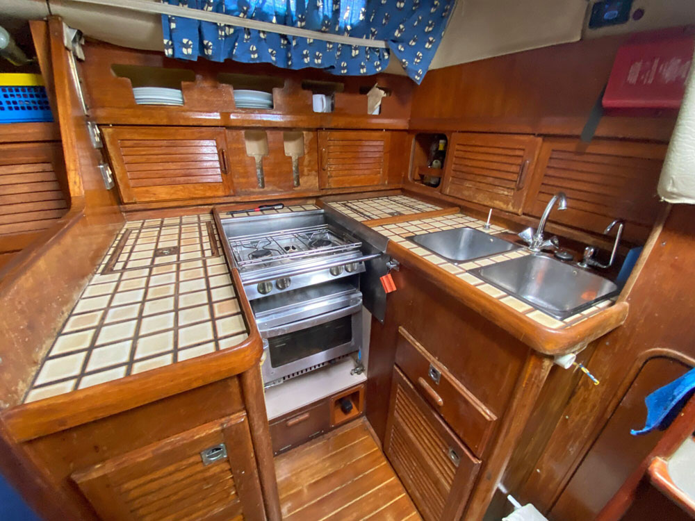 Sailboat Galley Layouts for Cruising