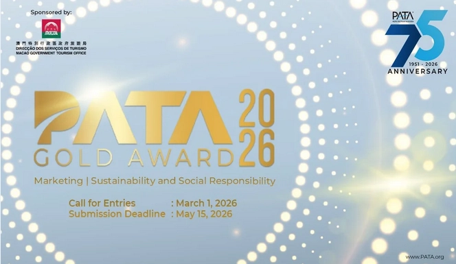 Entries Open for PATA Gold Awards 2026