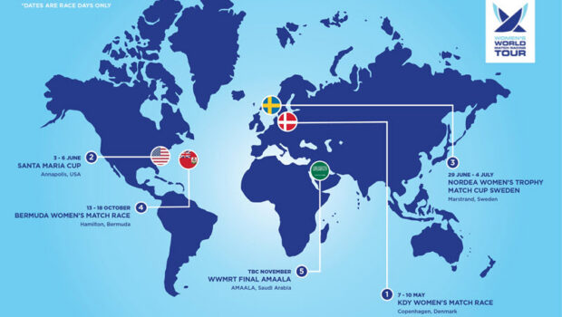 Women’s World Match Racing Tour 2026 Itinerary